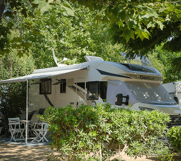 Área de servicios para autocaravanas